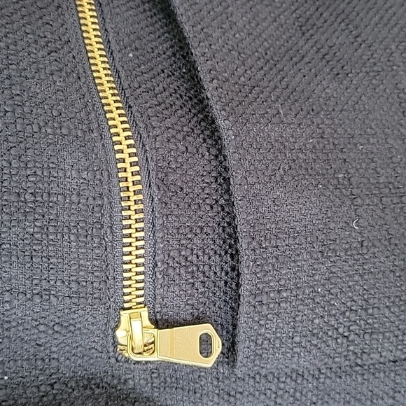 NWOT H&M Navy Blue Long Jacket - Picture 3 of 3
